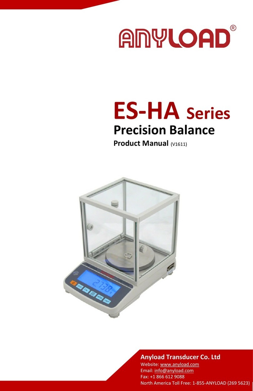 Anyload ES-HA Series User manual