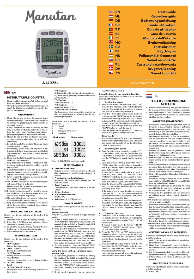 Manutan A149751 user guide