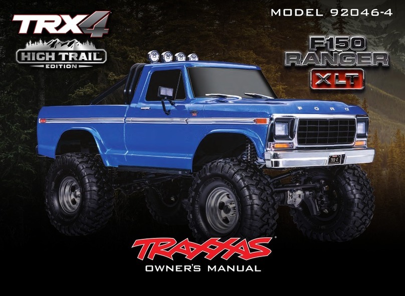 Traxxas TRX4 HIGH TRAIL EDITION User manual