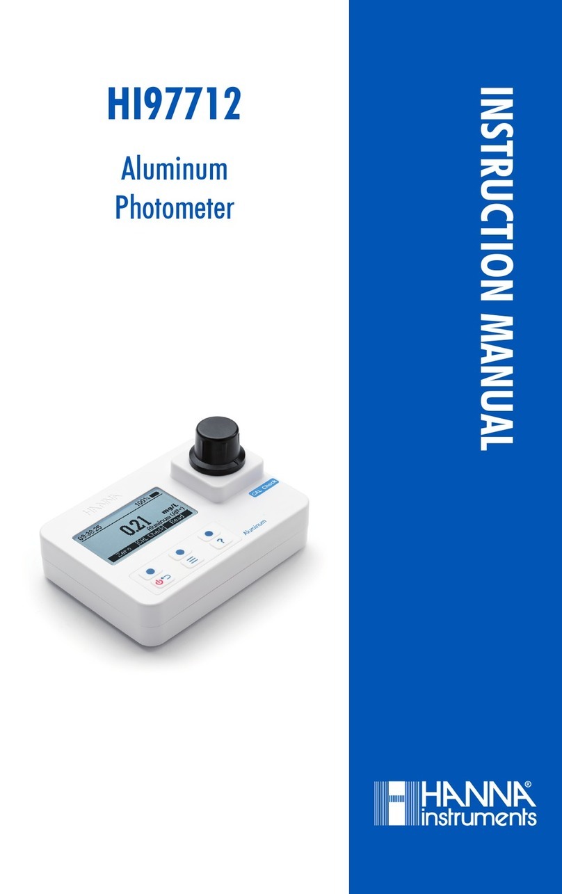 Hanna Instruments HI97712 User manual
