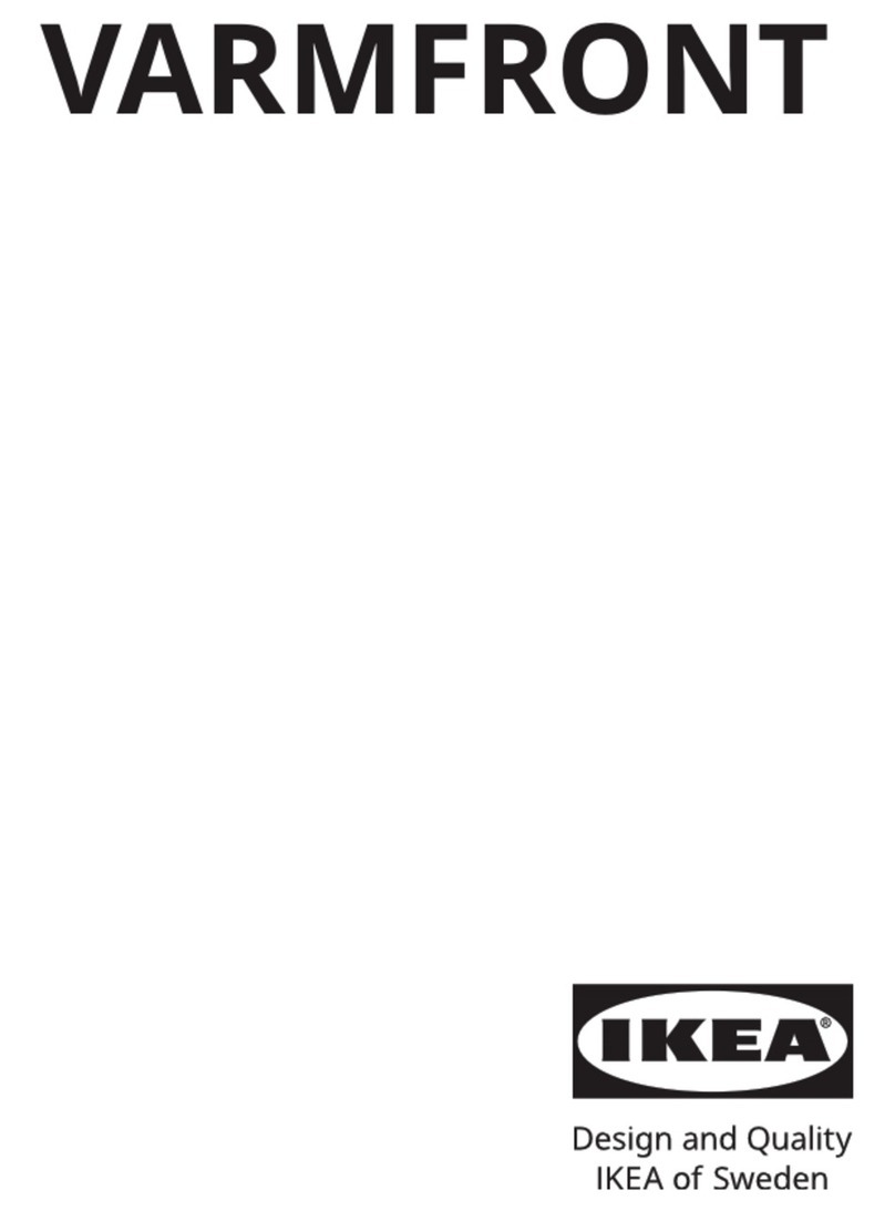 IKEA VARMFRONT manual