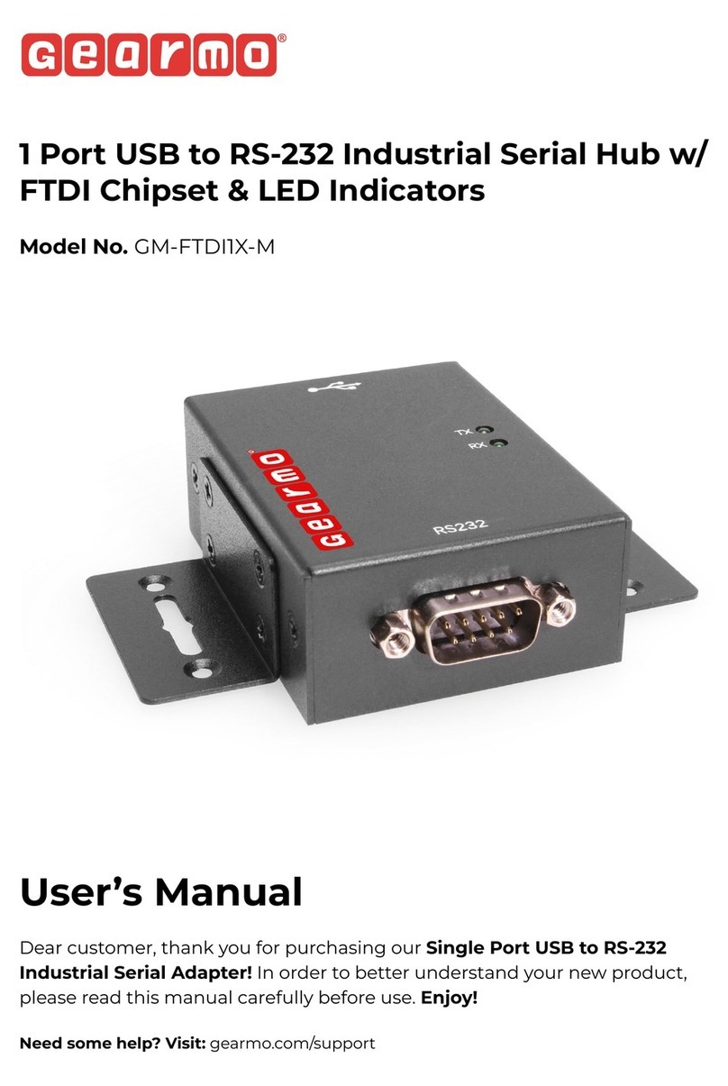 GearMo GM-FTDI1X-M user manual