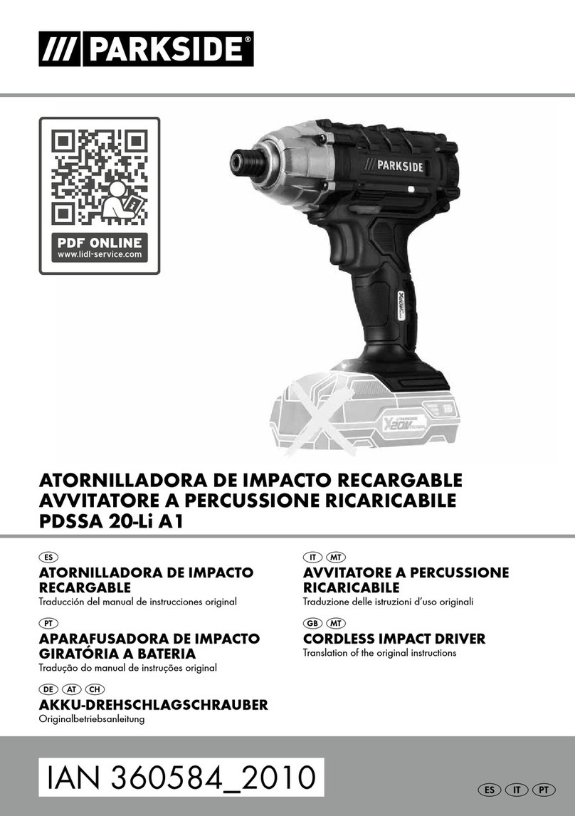 Parkside 360584-2010 User manual