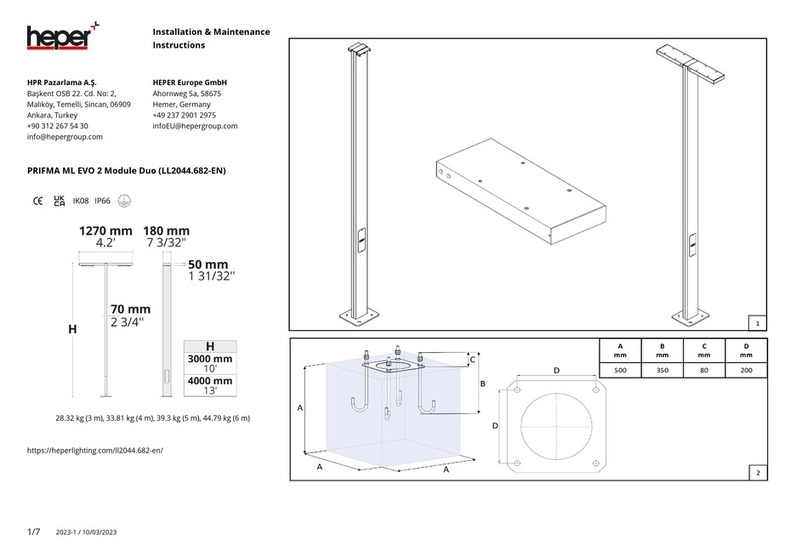 HEPER LL2044.682-EN Installation and operating instructions HEPER LL2044.682-EN Installation and operating instructions