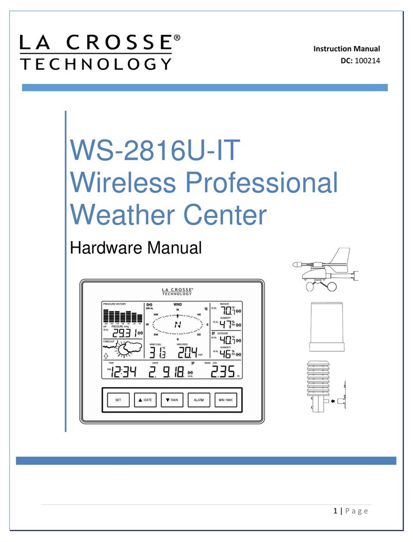 La Crosse Technology WS-2816U-IT instruction manual
