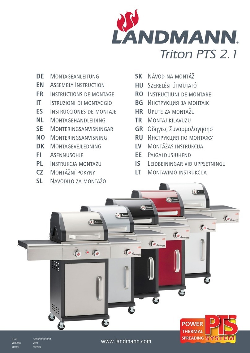 Landmann Triton PTS 2.1 Assembly instruction