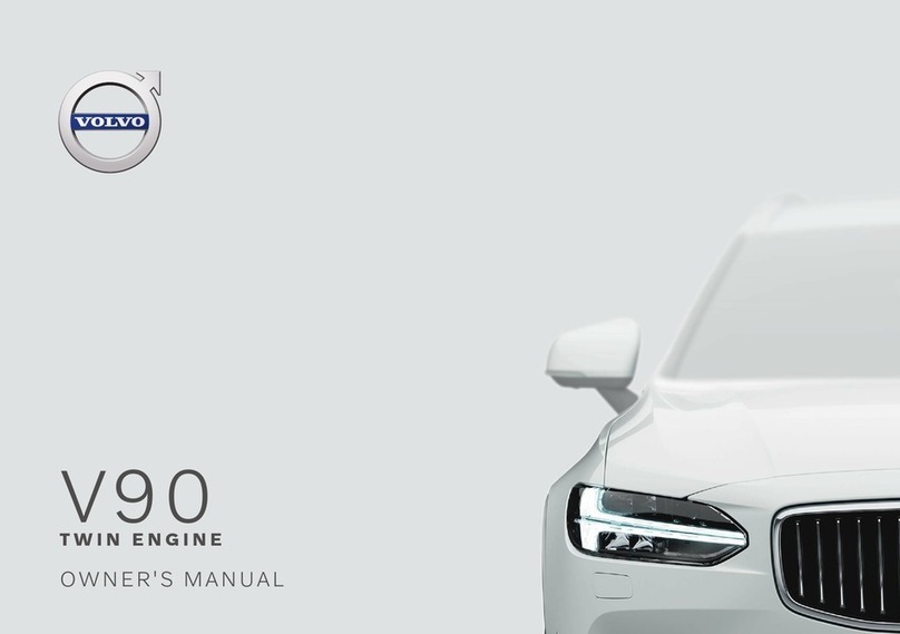 Volvo V90 - ACCESSORY PANEL User manual