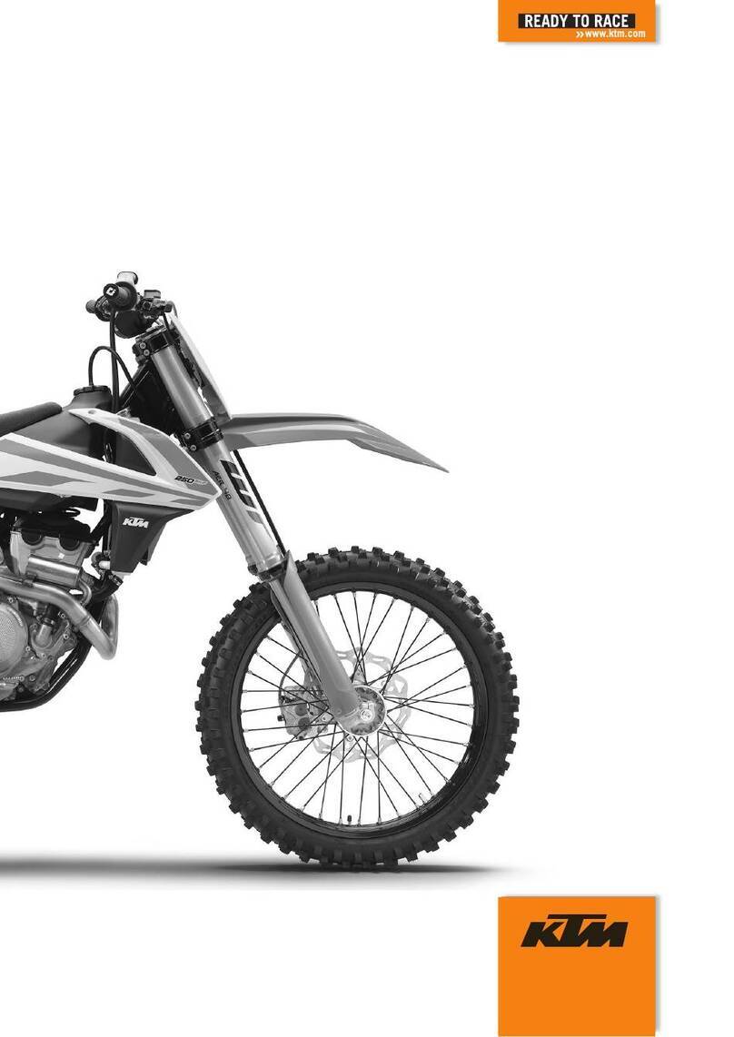 KTM 250 SX-F 2017 User manual