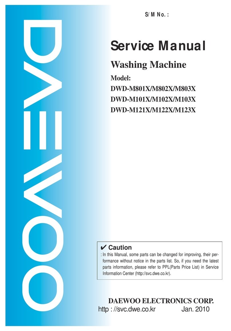 Daewoo DWD-M801X Service manual