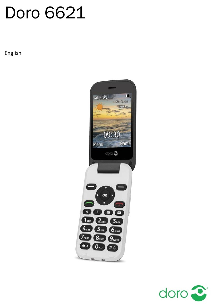 Doro 6621 manual