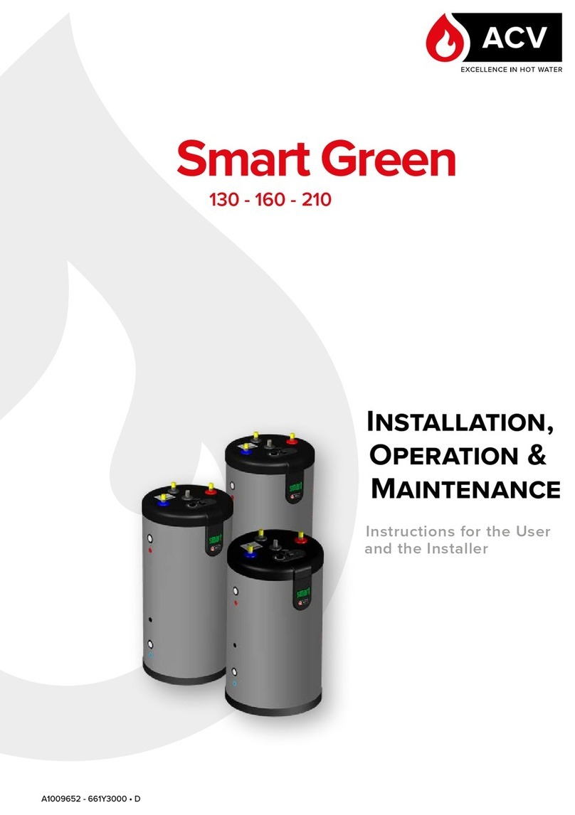 ACV Smart Green 130 Owner's manual ACV Smart Green 130 Owner's manual