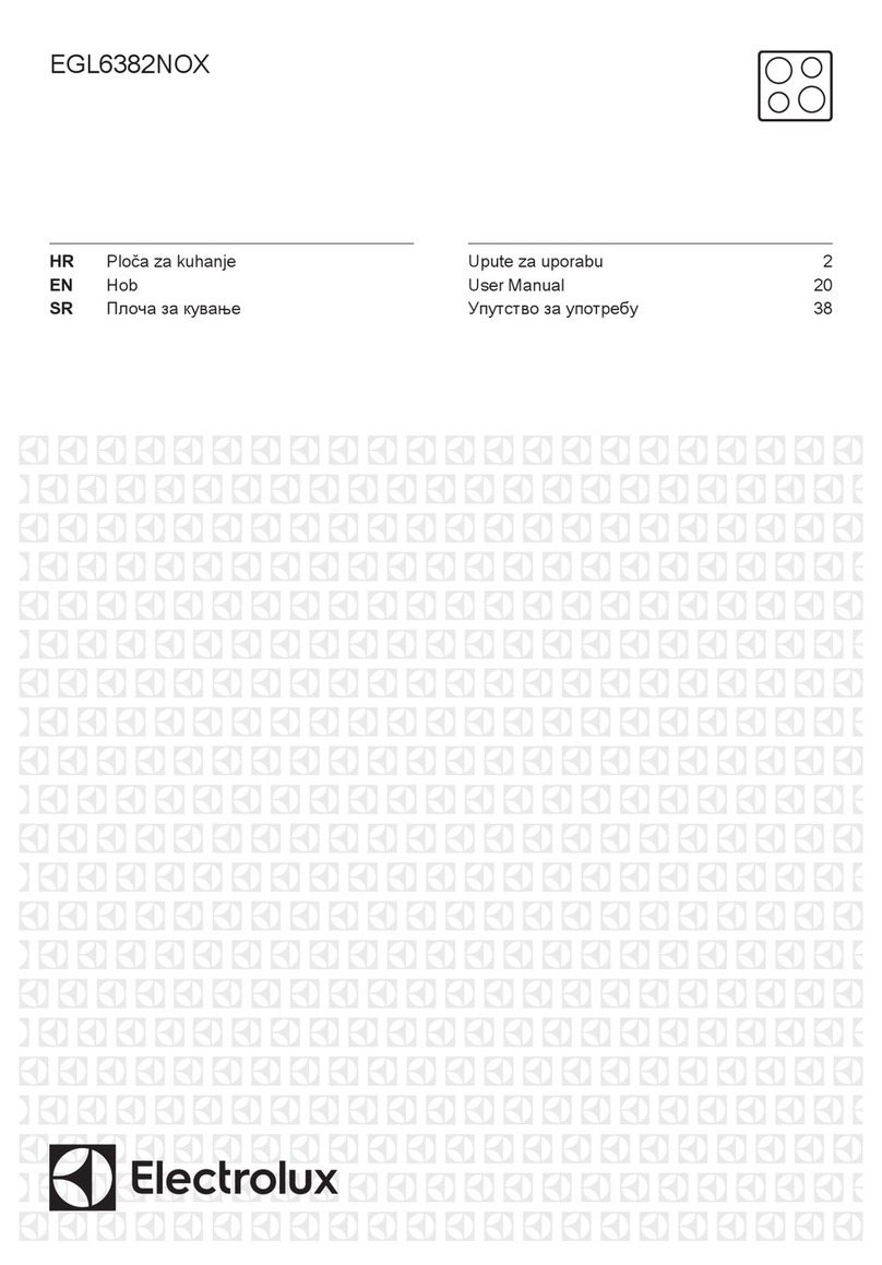 Electrolux EGL6382NOX User manual Electrolux EGL6382NOX User manual