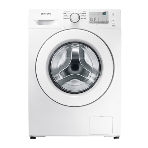 Samsung WW75J3 Series user manual