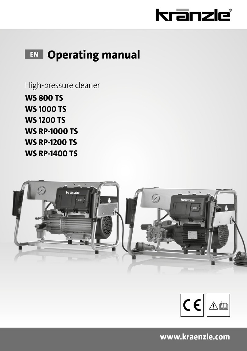 Kränzle WS 800 TS operating manual