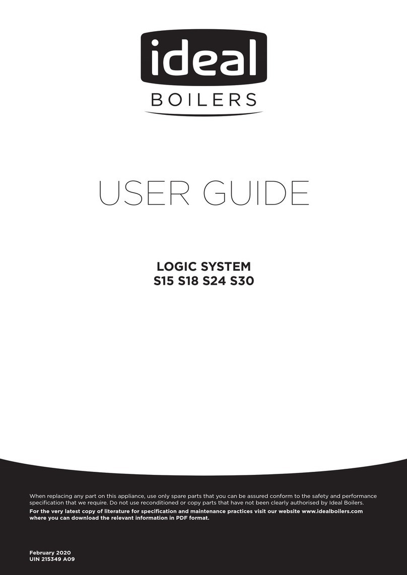 Ideal Boilers LOGIC SYSTEM S15 User manual