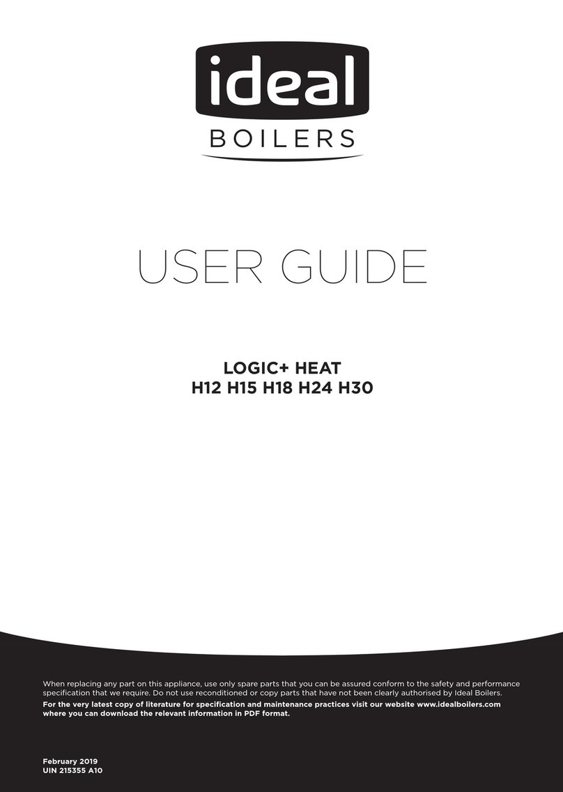Ideal Boilers LOGIC MAX HEAT H 12 User manual