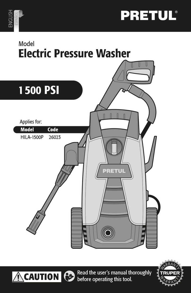 PRETUL HILA-1500P user manual