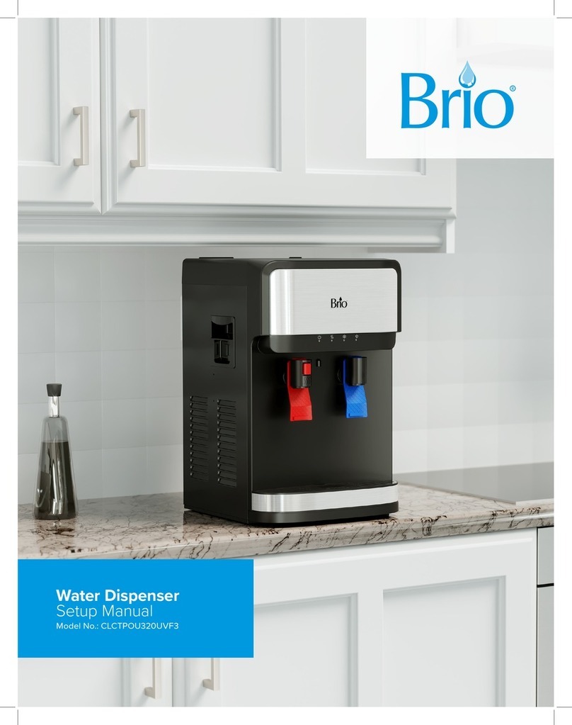 BRIO CLCTPOU320UVF3 Setup manual