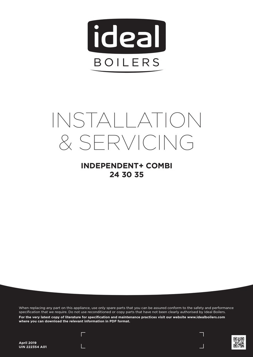Ideal Boilers INDEPENDENT+ COMBI 24 installation & servicing