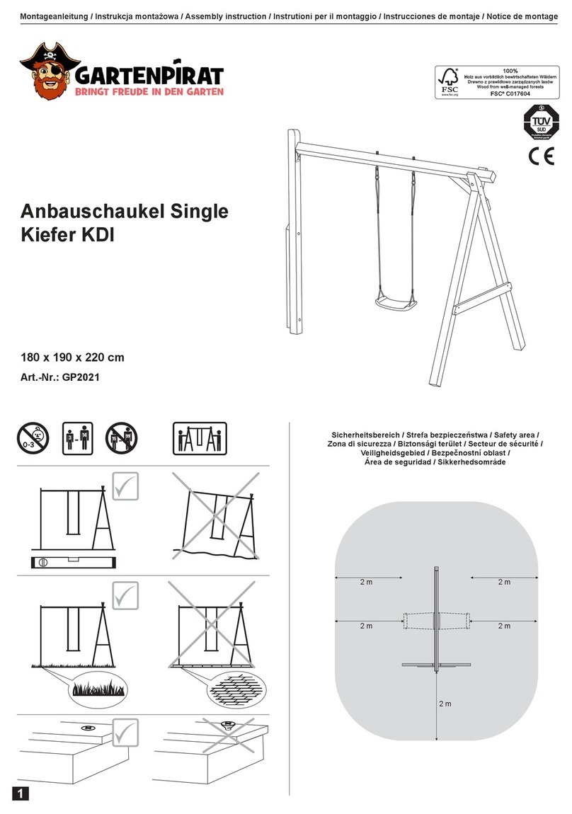 gartenpirat Single Kiefer KDI Assembly instruction