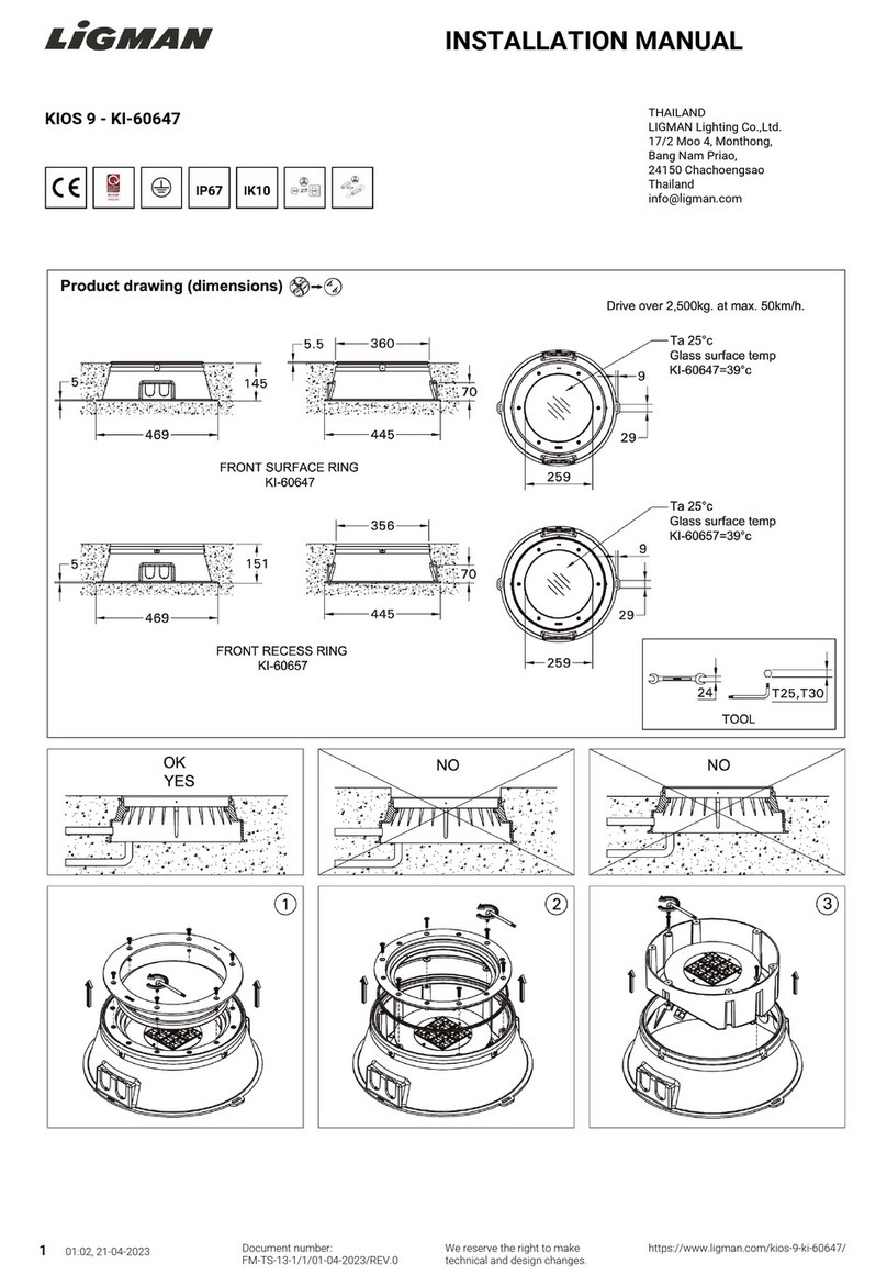 LIGMAN KIOS 9 User manual
