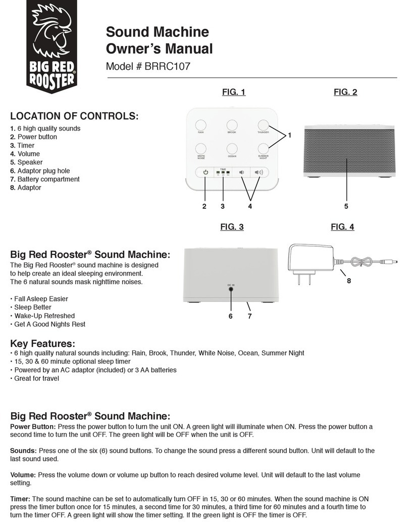 Big Red Rooster BRRC107 owner's manual