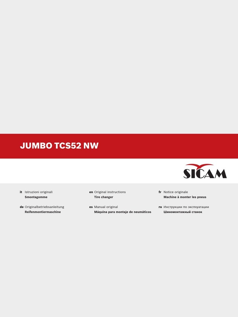 Sicam JUMBO TCS52 NW Original instructions