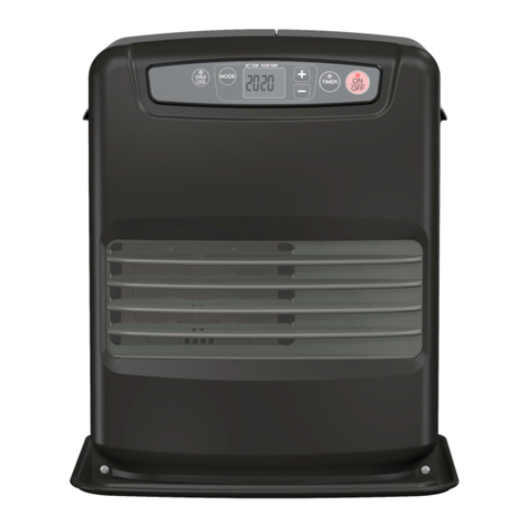 Qlima SRE 1330 TC-2 operating manual