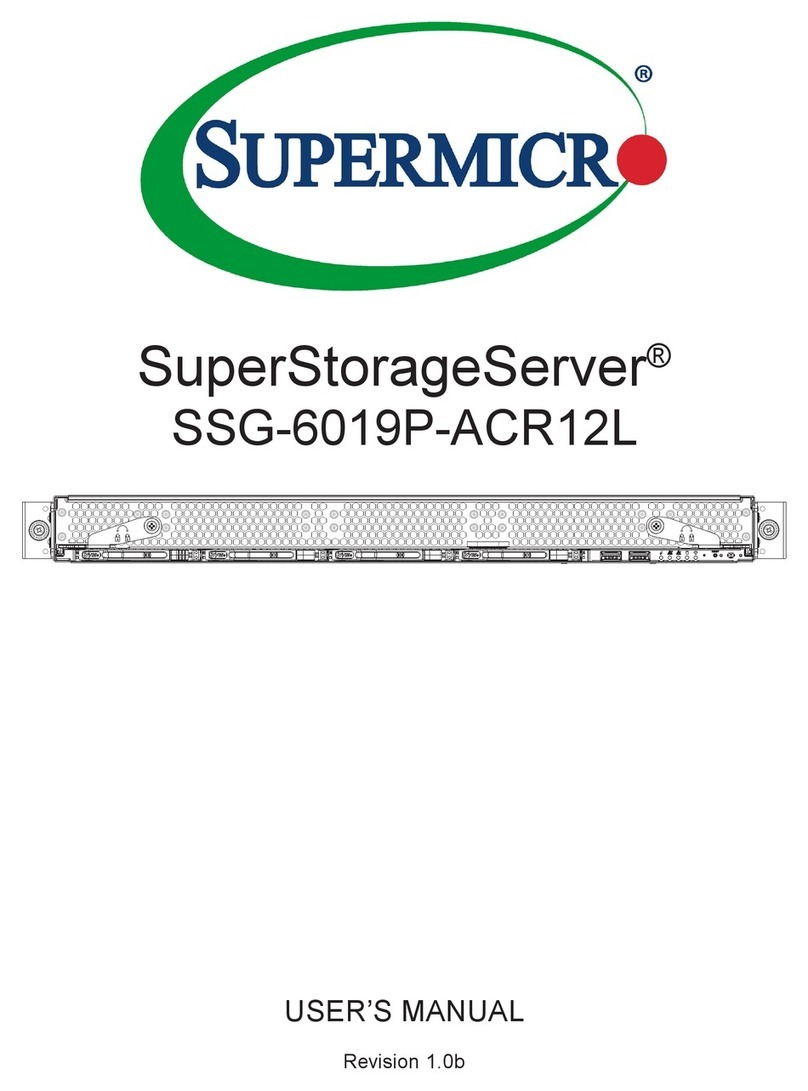 Supermicro SuperStorageServer SSG-6019P-ACR12L User manual