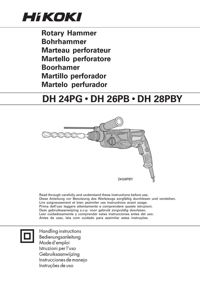 HIKOKI DH 26PB User manual