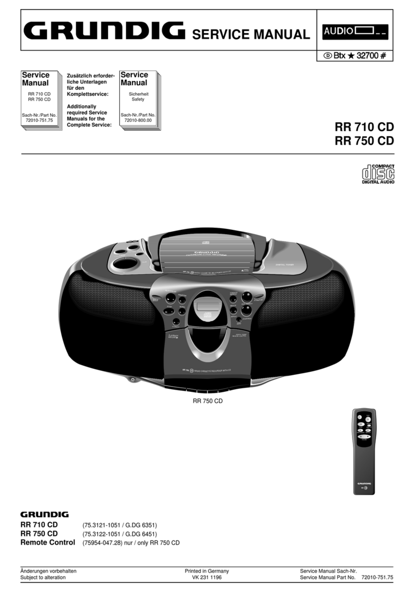 Grundig G.DG 6351 User manual