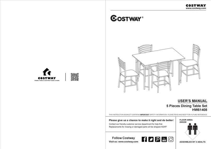Costway HW61408 user manual