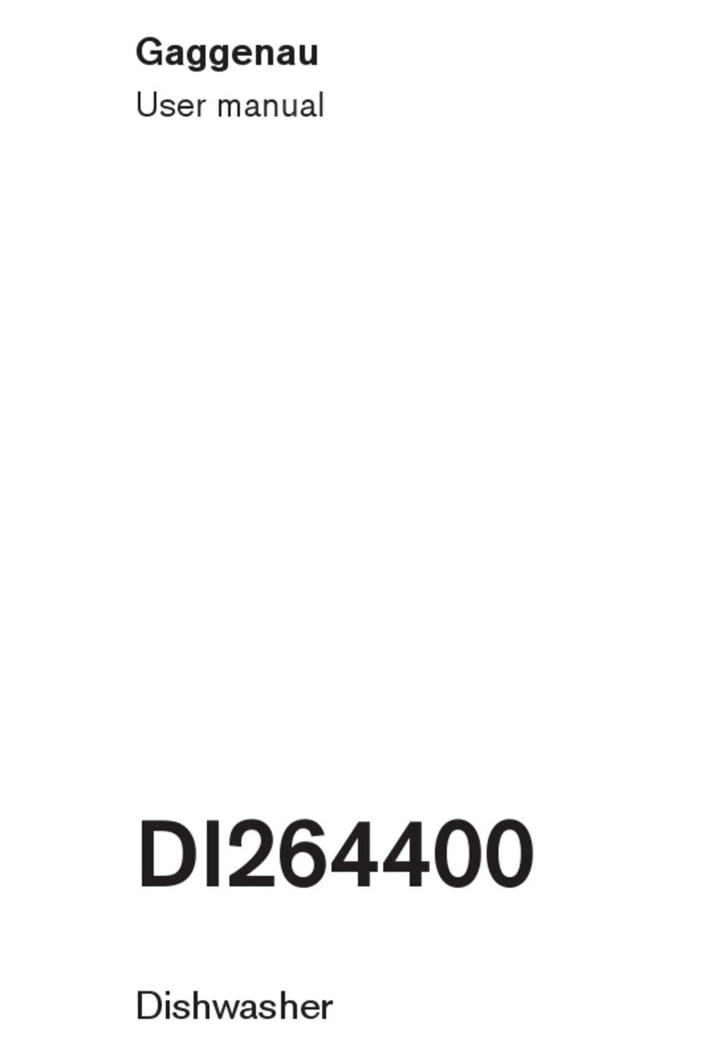 Gaggenau DI264400 User manual