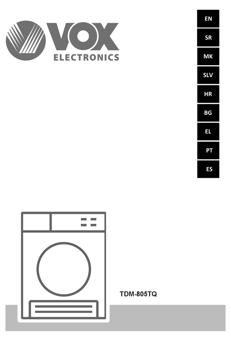 VOX electronics TDM-805TQ User manual VOX electronics TDM-805TQ User manual