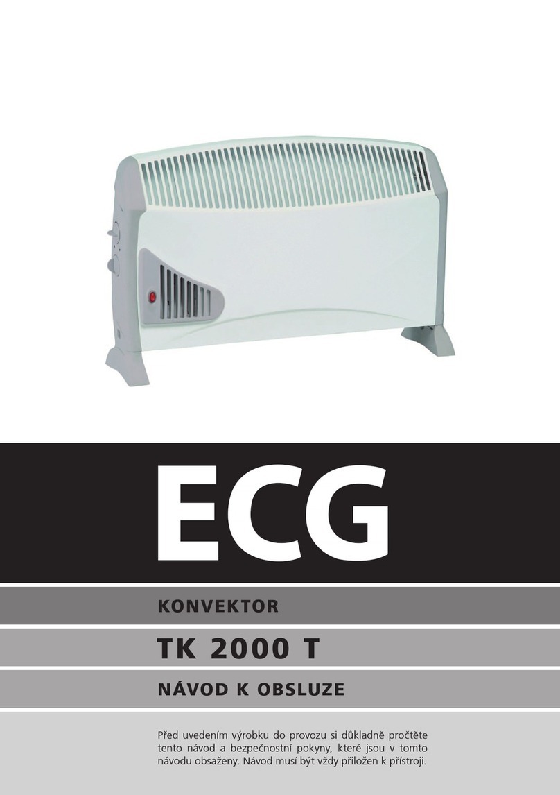 ECG TK 2000 T operating manual