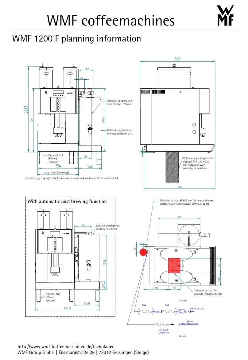 WMF 1200F Instructions for use WMF 1200F Instructions for use