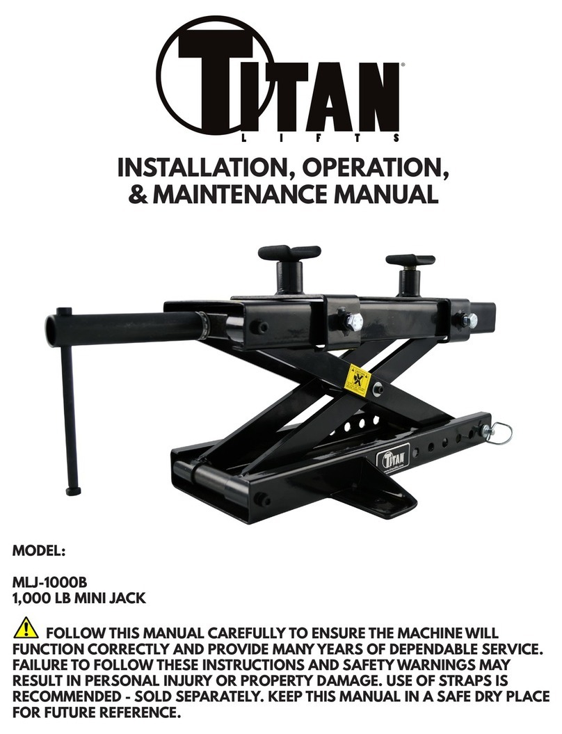 Titan MLJ-1000B Maintenance manual