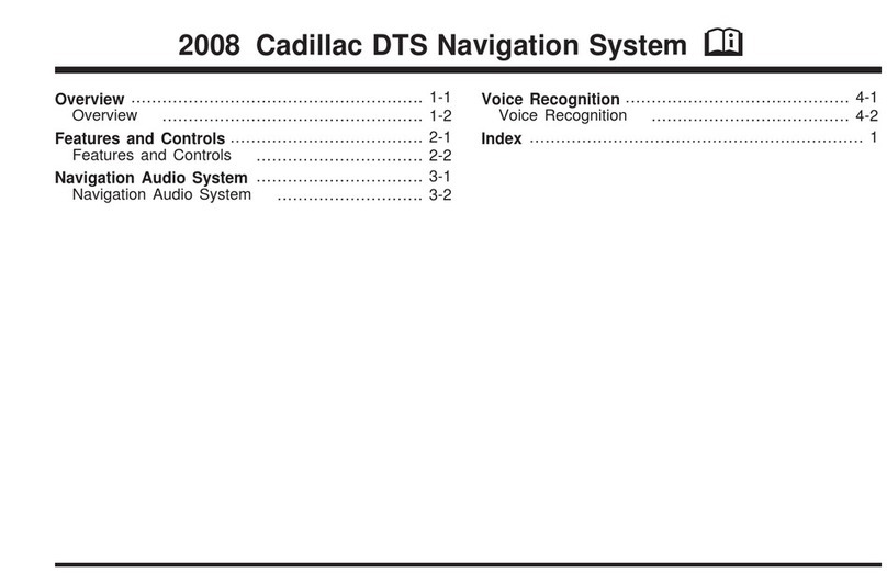 Cadillac DTS 2008 User manual Cadillac DTS 2008 User manual