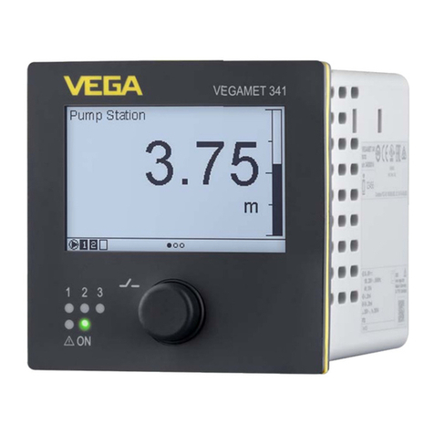 Vega VEGAMET 341 operating instructions