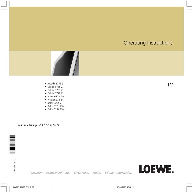 Loewe Arcada 8755 Z User manual