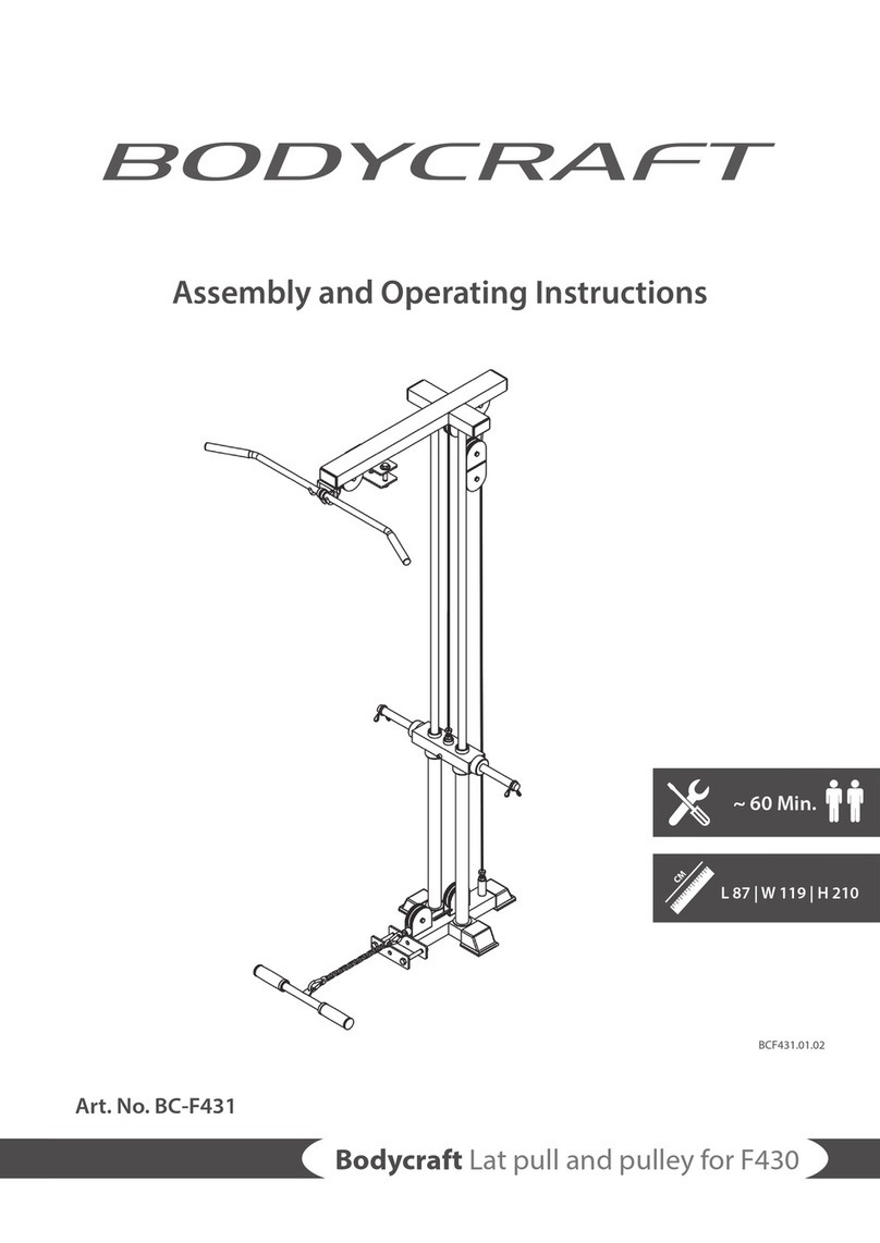 Body Craft BC-F431 User manual