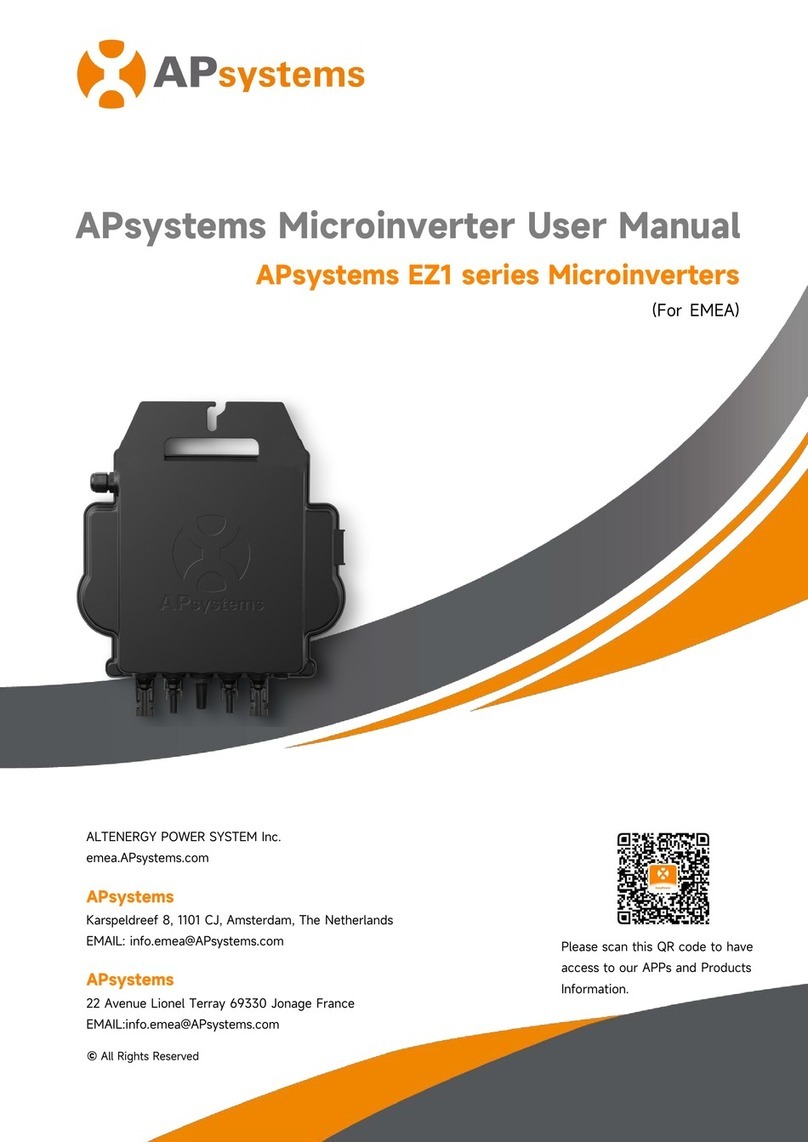 APsystems EZ1 Series user manual