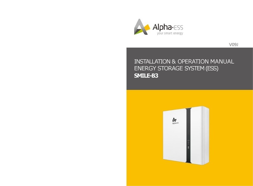 Alpha ESS SMILE-B3 User manual