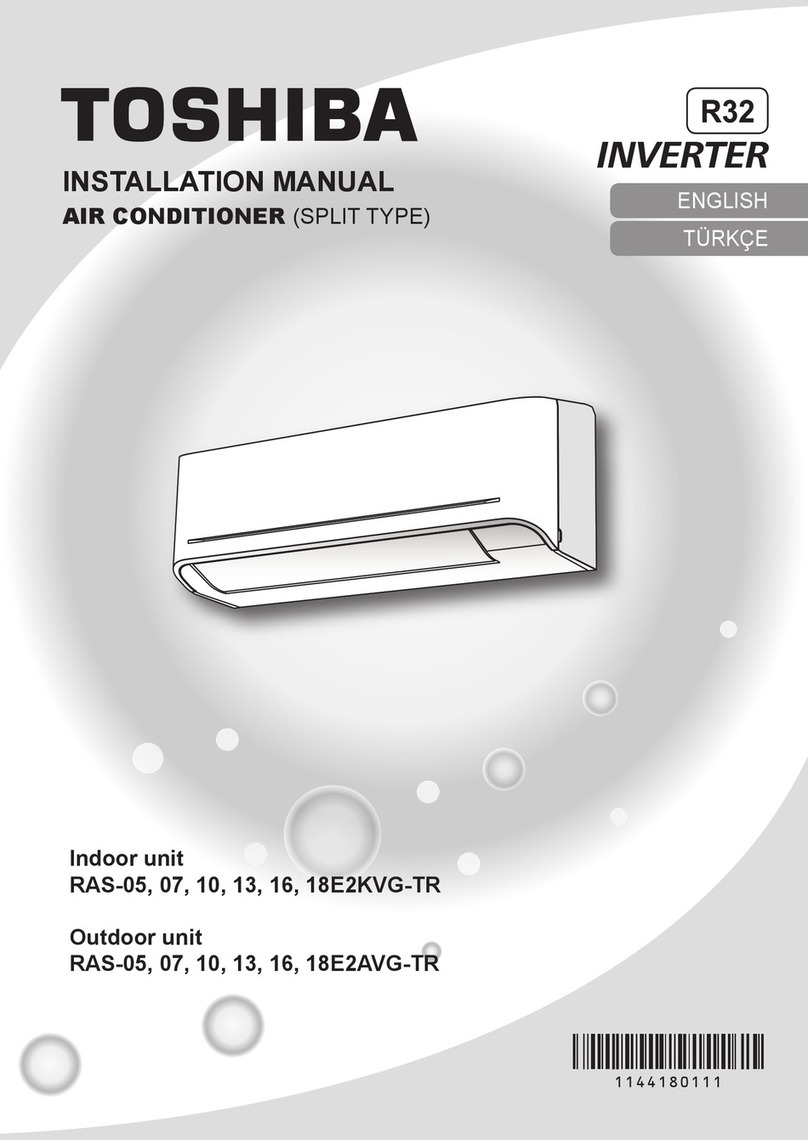 Toshiba RAS-05E2KVG-TR User manual