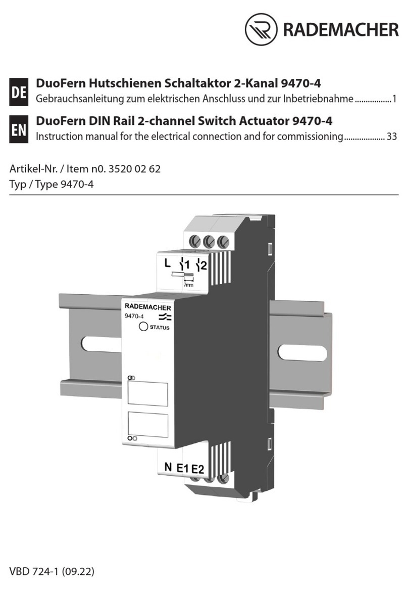 RADEMACHER 9470-4 manual