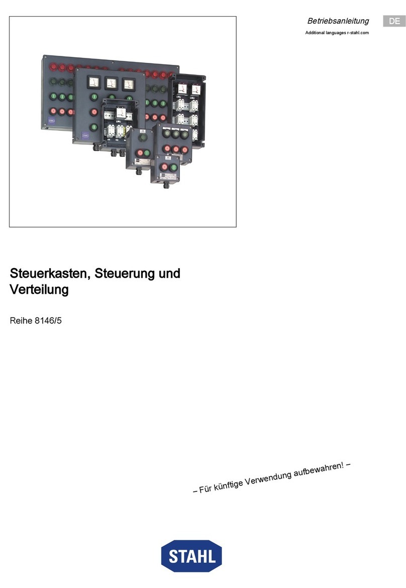 Stahl 8146/5 Series User manual