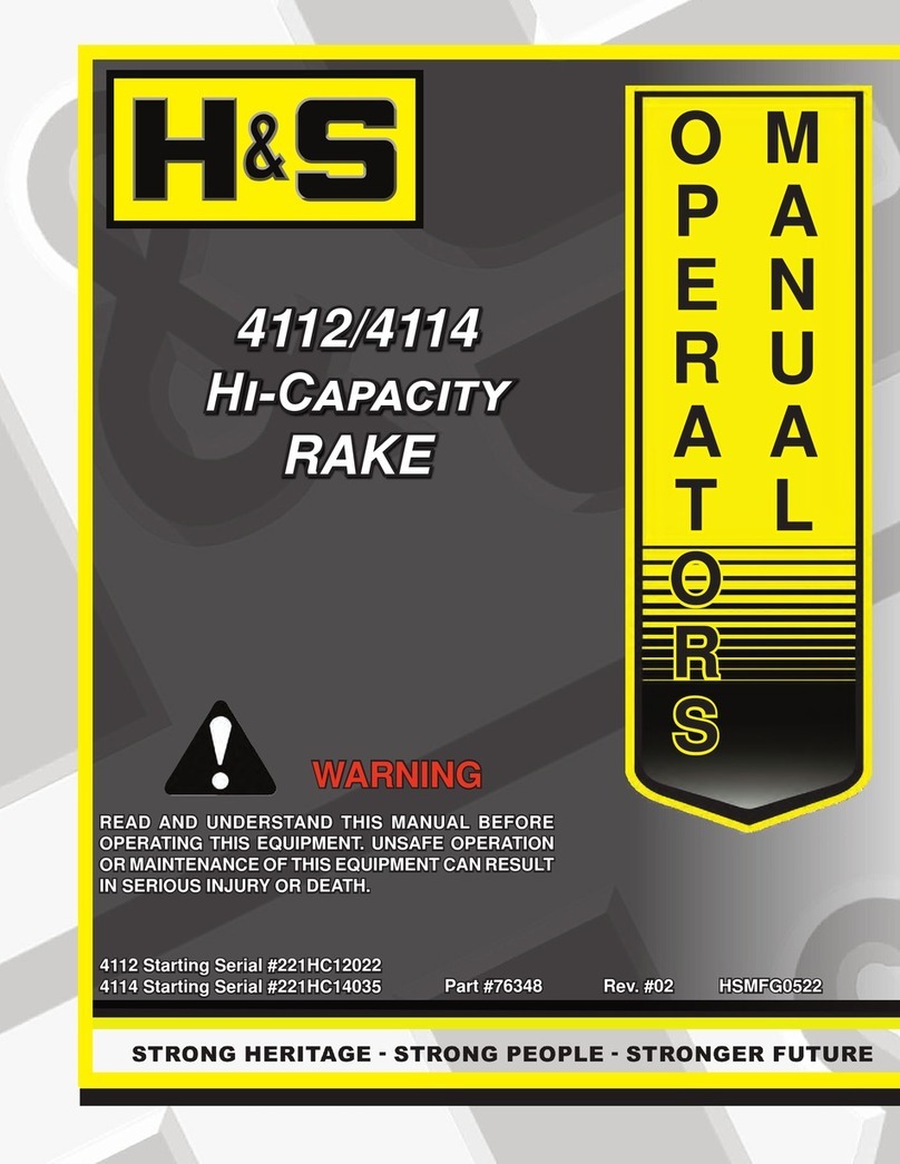 H&S 4112 Operator's manual