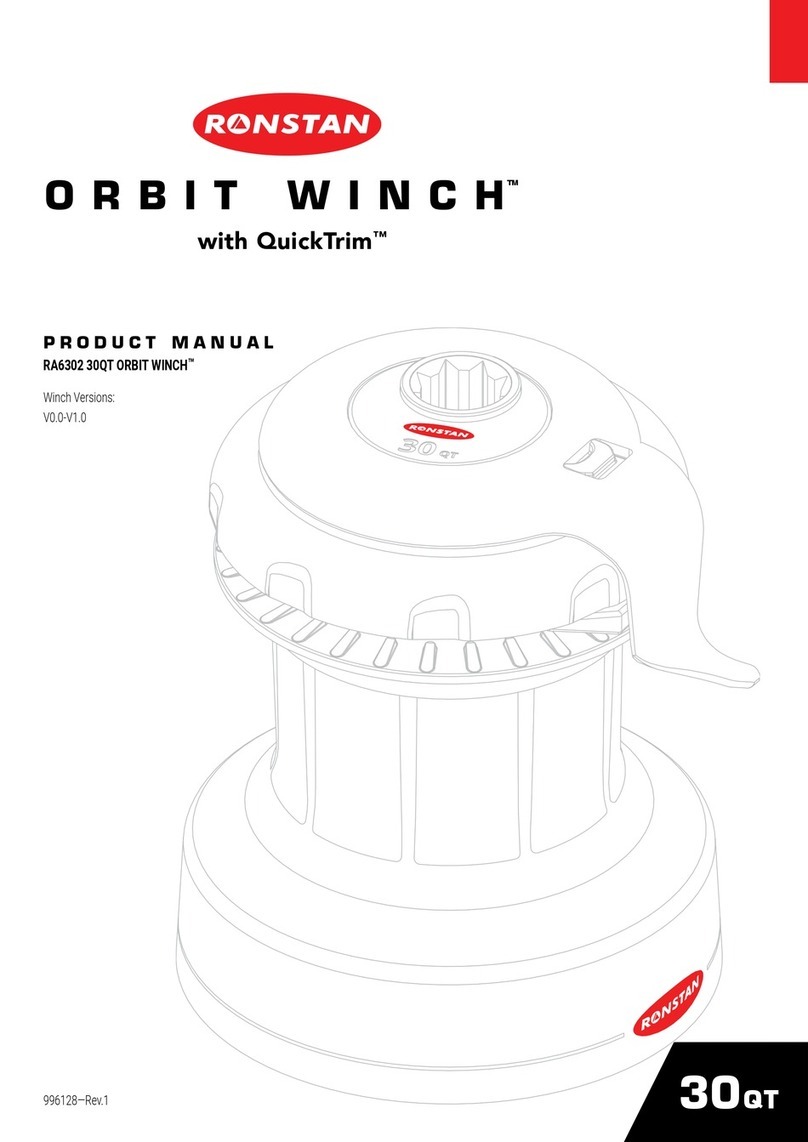 Ronstan ORBIT Series User manual