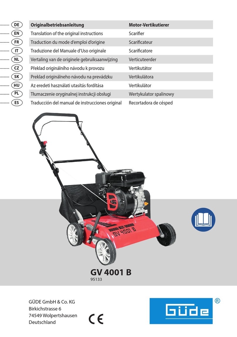 GÜDE GV 4001 B Translation of the original instructions