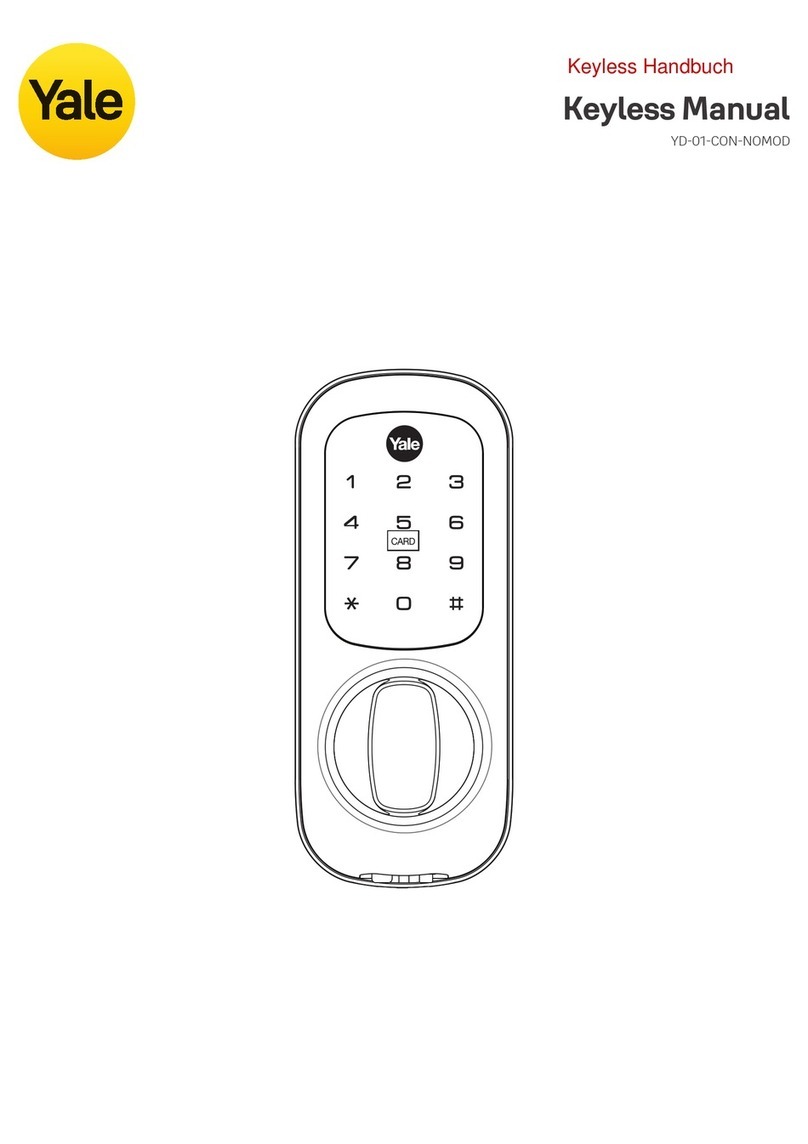 Assa Abloy Yale YD-01-CON-NOMOD manual